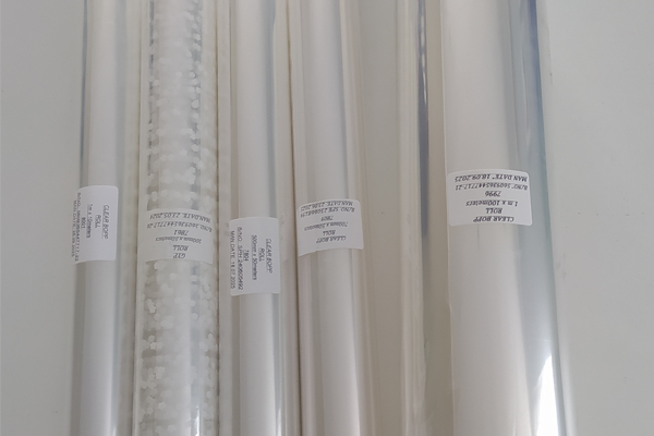Cellophane rolls and sheets